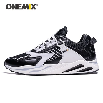 

ONEMIX Retro Running Shoes for Men's Sneakers Winter Casual Athletic Sports Shoes Outdoor Travel Harajuk Walking Jogging Shoes