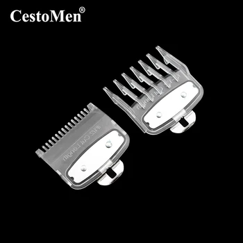 

CestoMen Clipper Limit Comb Transparent Guide Comb Barber Hairdressing Cutting Tools Durable Universal Hair Clipper Limit Comb