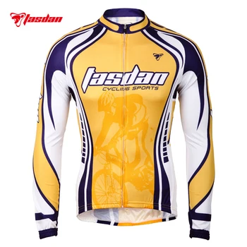 

Men's Cycling Long Sleeve Jersey Bike Clothing Breathable Quick Dry Bicycle Clothes Sportswear MTB Jerseys