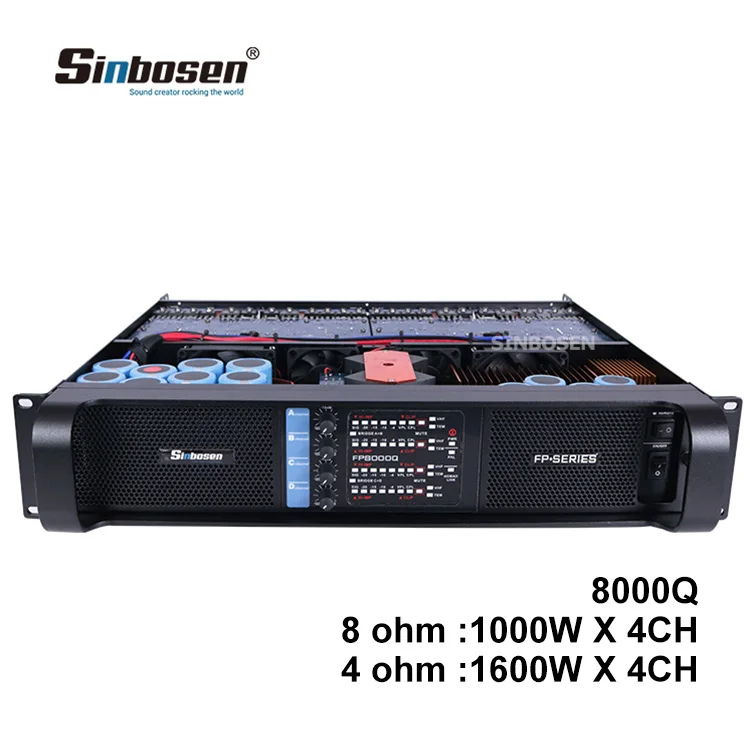 Amplifier 1600w 4 Channels Amplifier 1000w 4 Channel Speaker Amplifier Module Home Theater