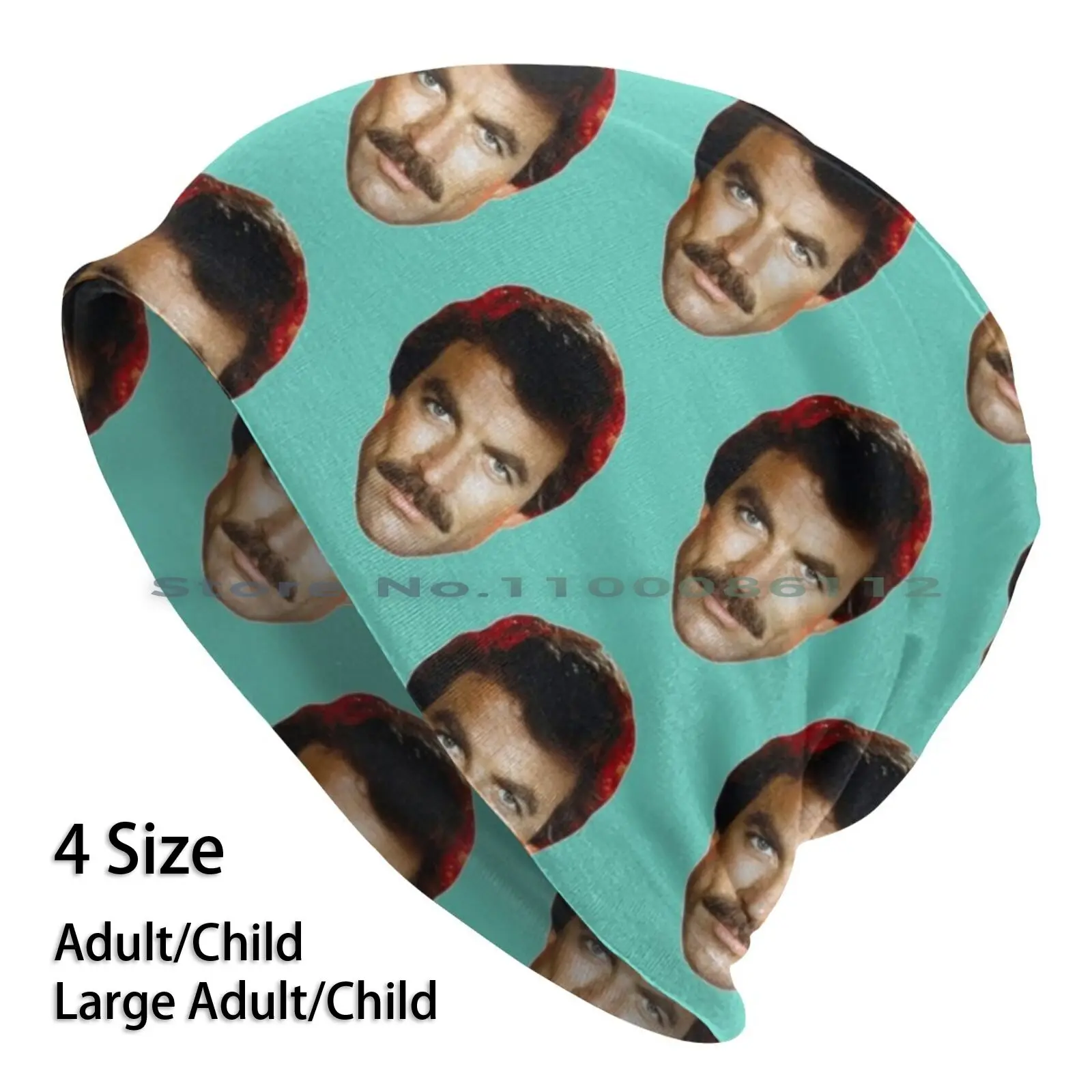 Tom Selleck Berretti Cappello Lavorato A Maglia Tom Selleck Friends Blue Bloods Pi P I Kill Ha Scritto Charlies Angels Cappello Lavorato A Maglia Senz