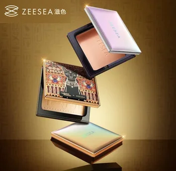

ZEESEA Egypt Pressed Powder Matte Pores Invisible Waterproof Concealer Oil Control Long Lasting Face Setting Powder Makeup