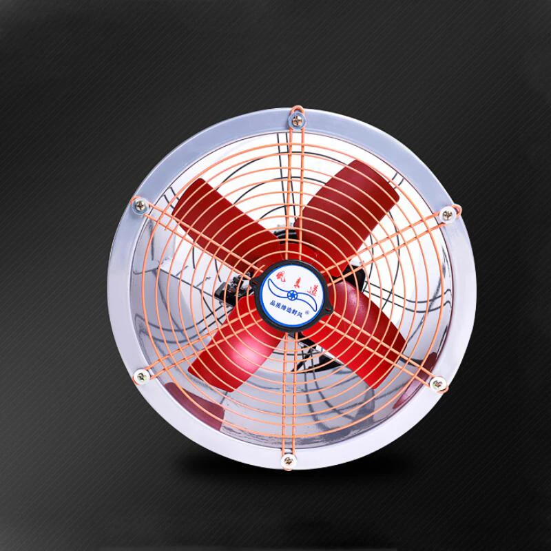 Сильный вытяжной вентилятор кухонного дыма промышленности домашний цилиндр вентиляционный вентилятор с высокими скоростями