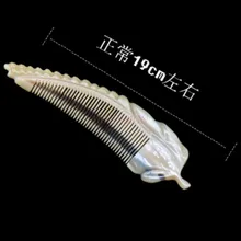 

yak horn comb Authentic Natural Yak Horn Massage Combs Handmade Beautiful Corn Comb Anti Hair Care Girlfriend Gift Carved For