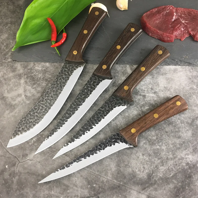 

Forged Slaughter Knife Boning Knife Chef Knife Cooking Knife Kitchen Knife Sharp Knife High Carbon Steel Fishing Sharp Knife