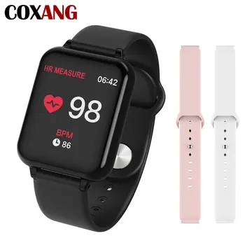 

COXANG b57 Smart Watch With Pressure Measurement Heart Rate Monitor b57 Smartwatch Waterproof Pedometer Smart Watch ladie/ Men