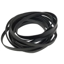 1 Pair 100cm Daily Accessories Spare Sports Faux Leather Replacement Lightweight Sneakers Shoe Laces Long Wide Flat Shopping