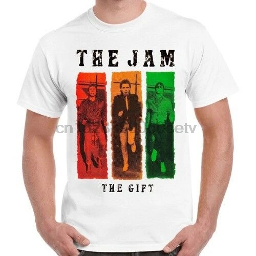 Футболка в стиле панк-рок ретро с надписью jam The Gift Post 56 |