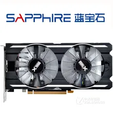 Видеокарта SAPPHIRE R7 360 2G D5, видеокарты памяти 2 гб GDDR5 360 бит для AMD R7 серии Radeon R7 R7360 2 гб HDMI DVI, б/у
