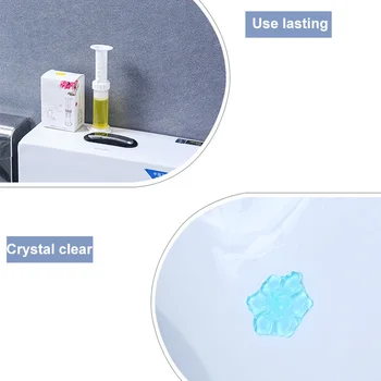 

Toilet Cleaner Needle Type Anti Bacterial Toilet Fragrance Gel for Home Sterilization Cleaning JS23
