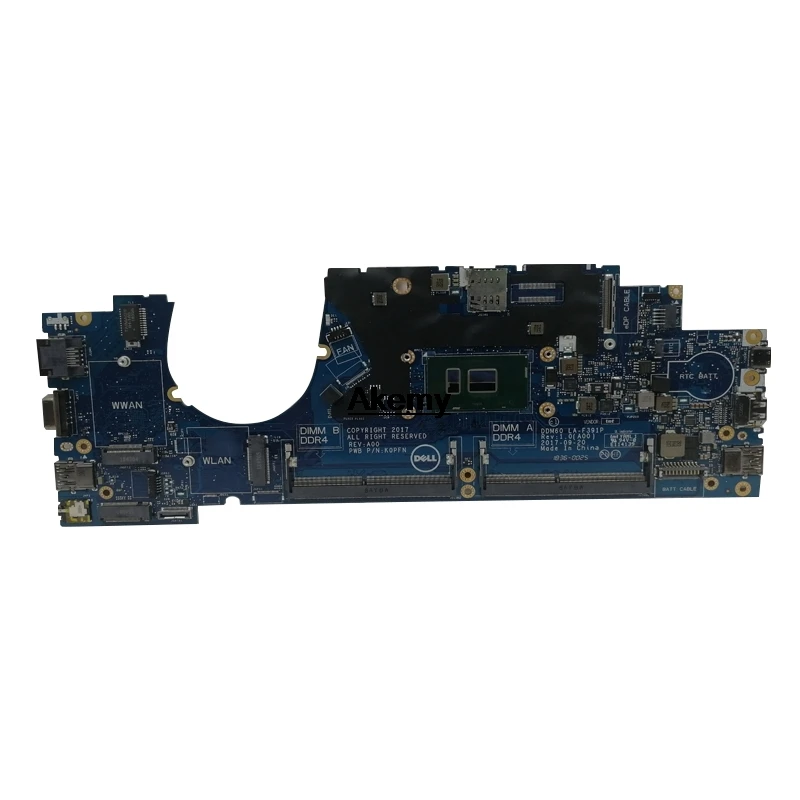 E5290 5290 материнская плата для ноутбука DELL CN-02X71H 02X71H 2X71H LA-F391P Материнская плата ноутбука E5290 5290 P27S материнская плата i5-7300U тест проведен