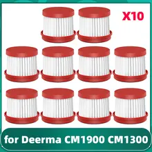 

10 Pcs Xiaomi Deerma CM1900 CM1300 Household Handheld Vacuum Cleaner Hepa Filter Replacement Parts Accessories