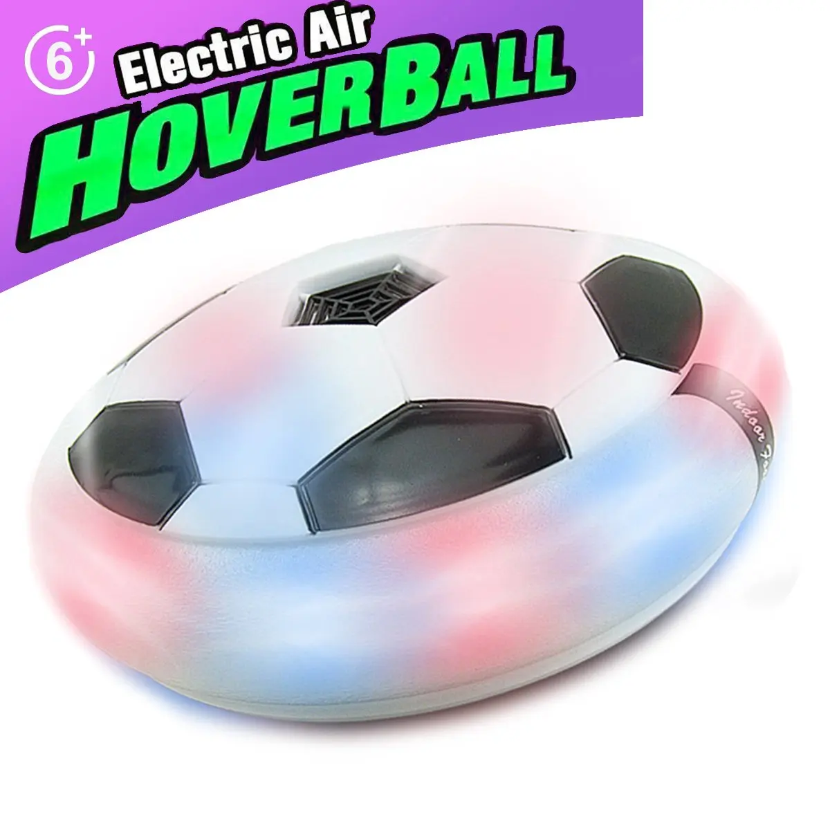 Hover Soccer Ball Electric Air Power Soccer Disc Kids Toys Football W/ LED Light 