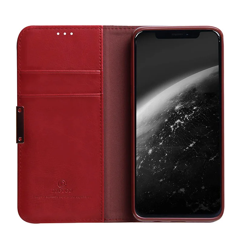 Магнитный чехол из натуральной кожи для Apple IPhone 6S 7 8 Plus X XR XS максимальный чехол для IPhone 11 Pro Max