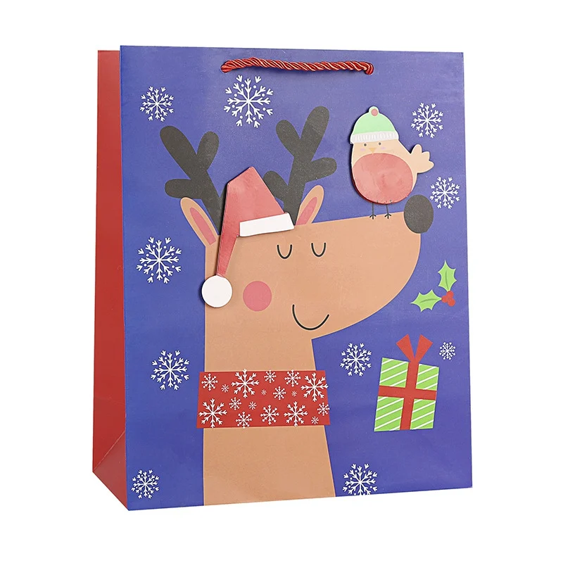 

12Pcs 3D Merry Christmas Candy Box Bag Christmas Tree Gift Box With Bells Paper Box Gift Bag Container Supplies Navidad