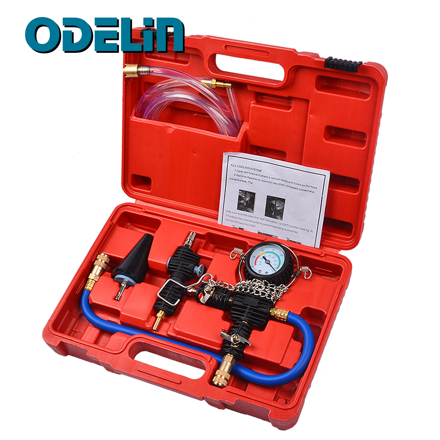 Auto Coolant Vacuum Kit Cooling System Radiator Set Refill and Purging Tool Universal for Automotive Systems Test |