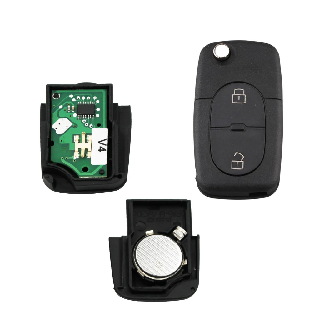 Replacement Keyless Entry Remote Flip Key Fob Fits for Golf MK4 1998 1999 2000 2001 2x1.2x0.8 Inch | - Цена: 1 785,77 - 1 832,05 руб.
