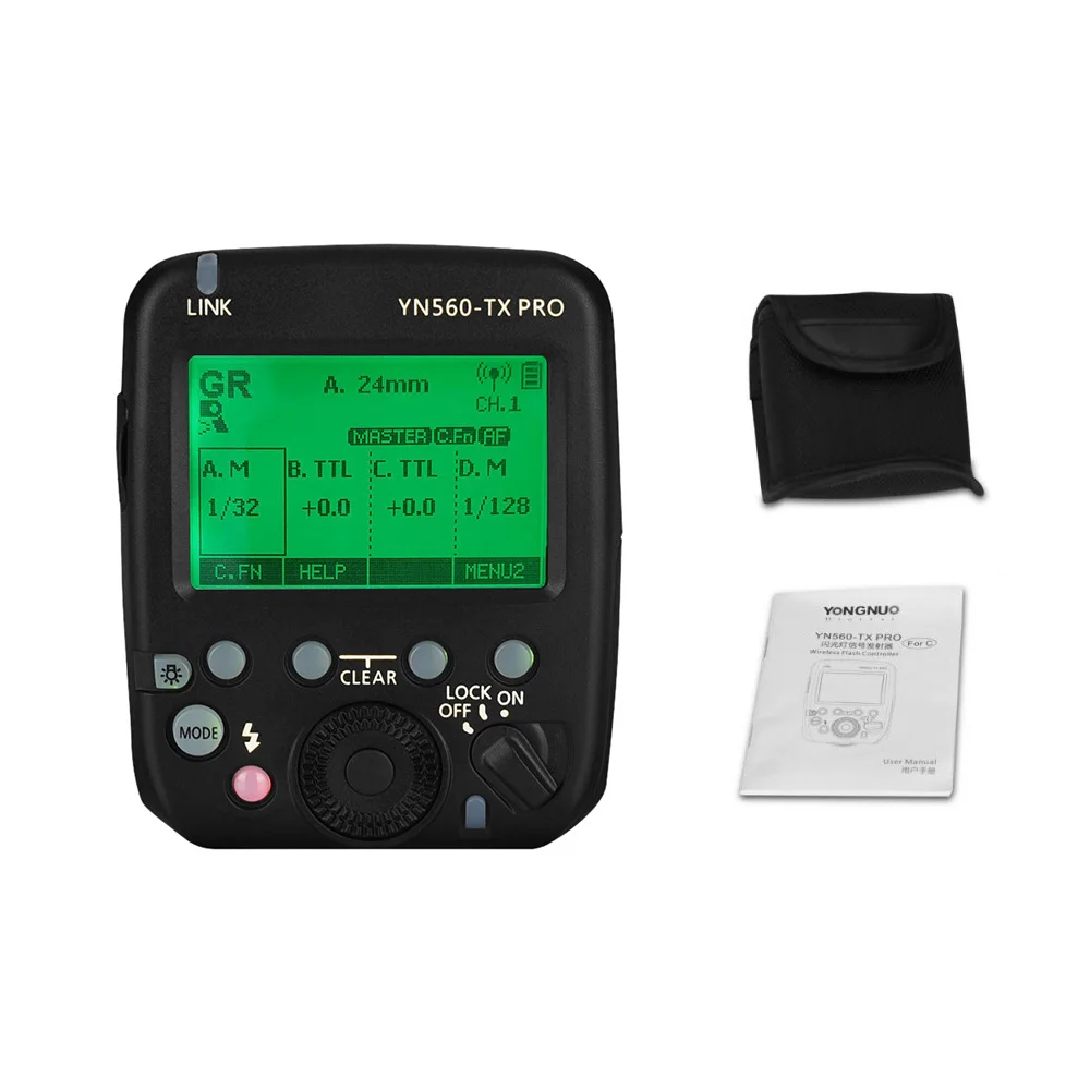  YONGNUO YN560-TX PRO 2.4G Flash Trigger Speedlite Wireless Transmitter for Canon Nikon DSLR Camera 