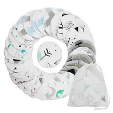 DSstyles приспособления для удаления вмятин ватные накладки моющийся Макияж удаление из хлопка с мультяшным принтом Recyclable