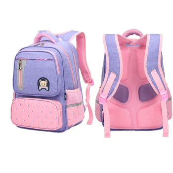 

2020 New Style Girls Fashion Casual School Backpack Large Capacity Protection Primary School Backpack for Boys