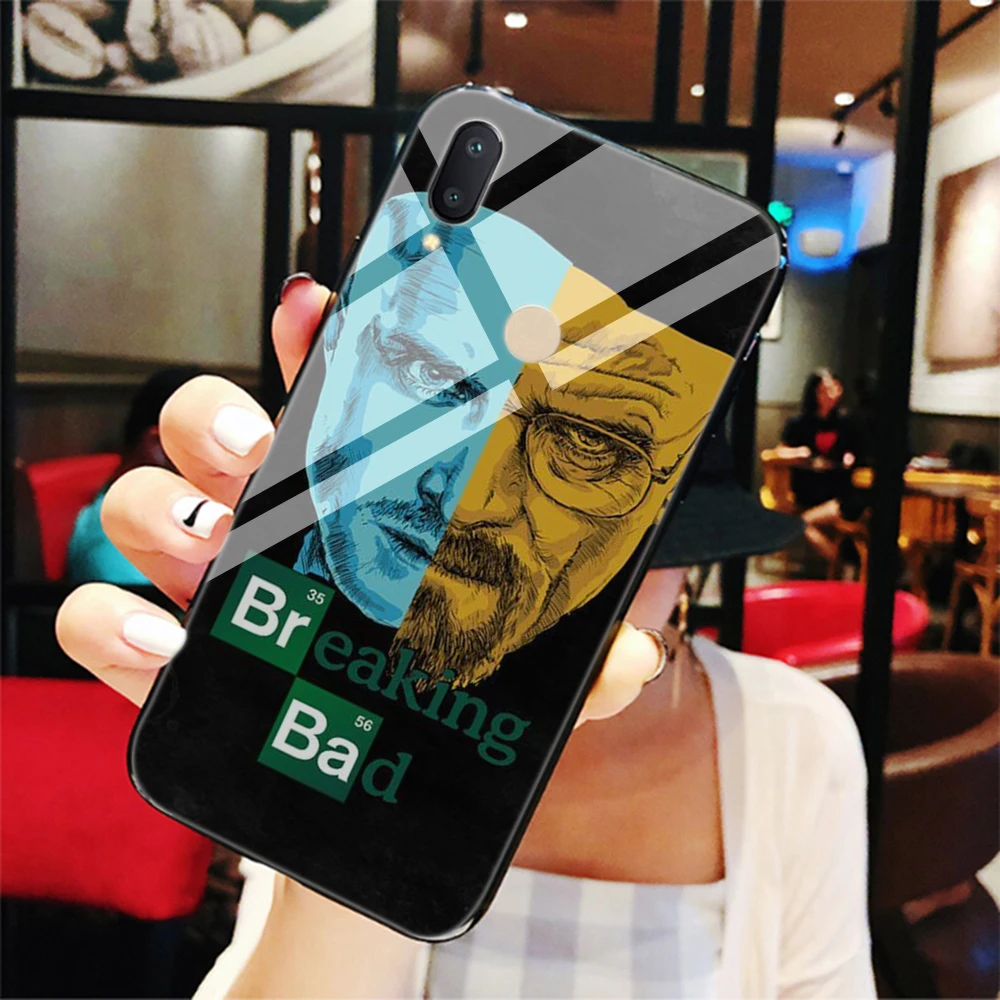 Lavaza Breaking Bad че mi промышленности Walter закаленное Стекло мягкий чехол для Xiaomi Redmi Note 5 6 7 Pro mi A1 A2 8 Lite 9 F1 TPU Защитный чехол