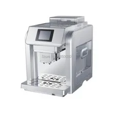 Многофункциональный Полностью автоматическая кофеварка для приготовления эспрессо ЖК-дисплей кофемашина капучино 220V