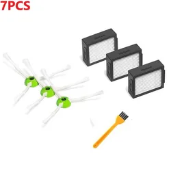 High-Performance Hepa Filter & Brush Set for Robot Vacuum Cleaners (Set 3)