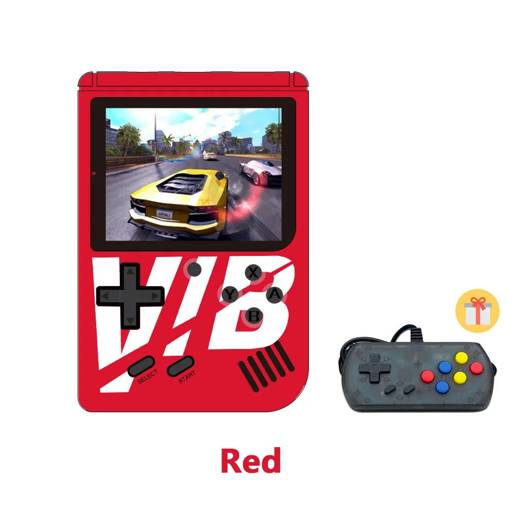 Vib-Reed New Super VIB Vibration Games Retro Video game handheld game console Built-in 8 Bit 30 VIB game Mini consola portatil gift - Цвет: Vib-Reed