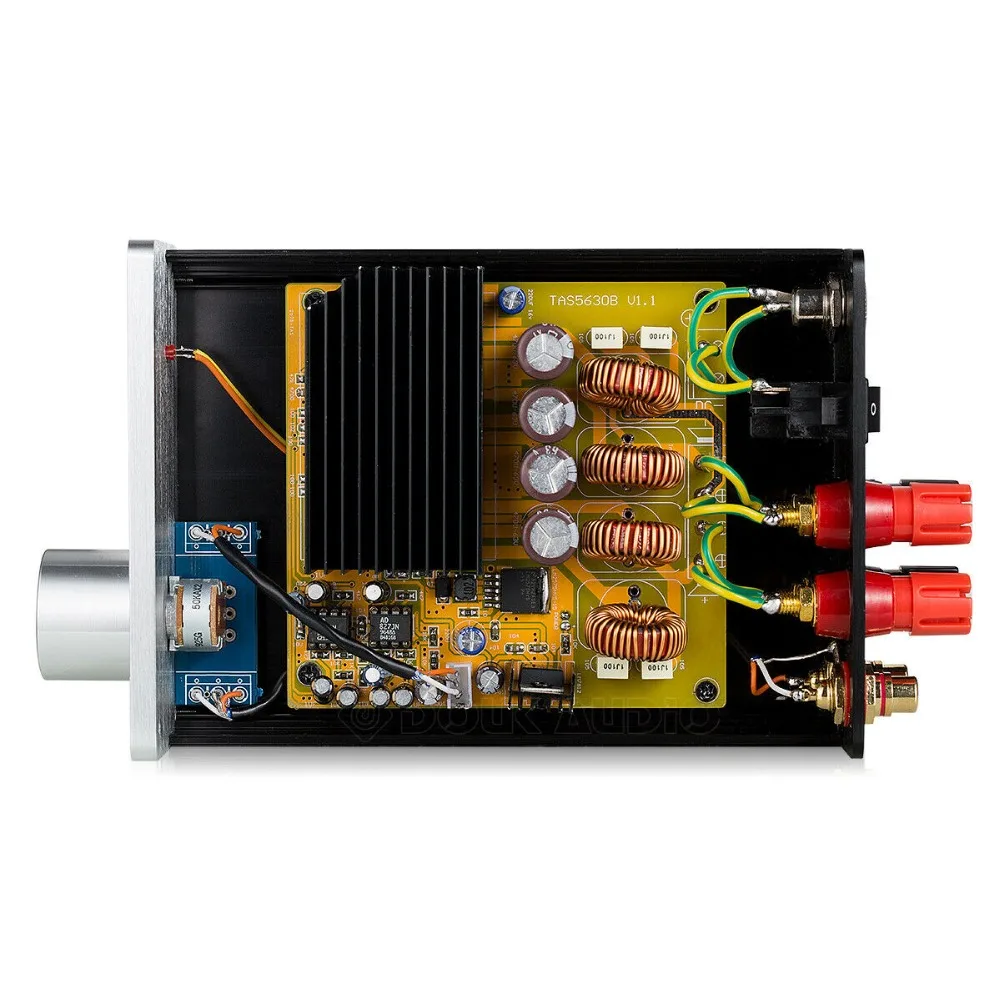 Douk аудио TAS5630 HiFi мини 300 Вт × 2 цифровой усилитель мощности 2,0 канальный стерео класса D аудио усилитель 350 Вт импульсный источник питания