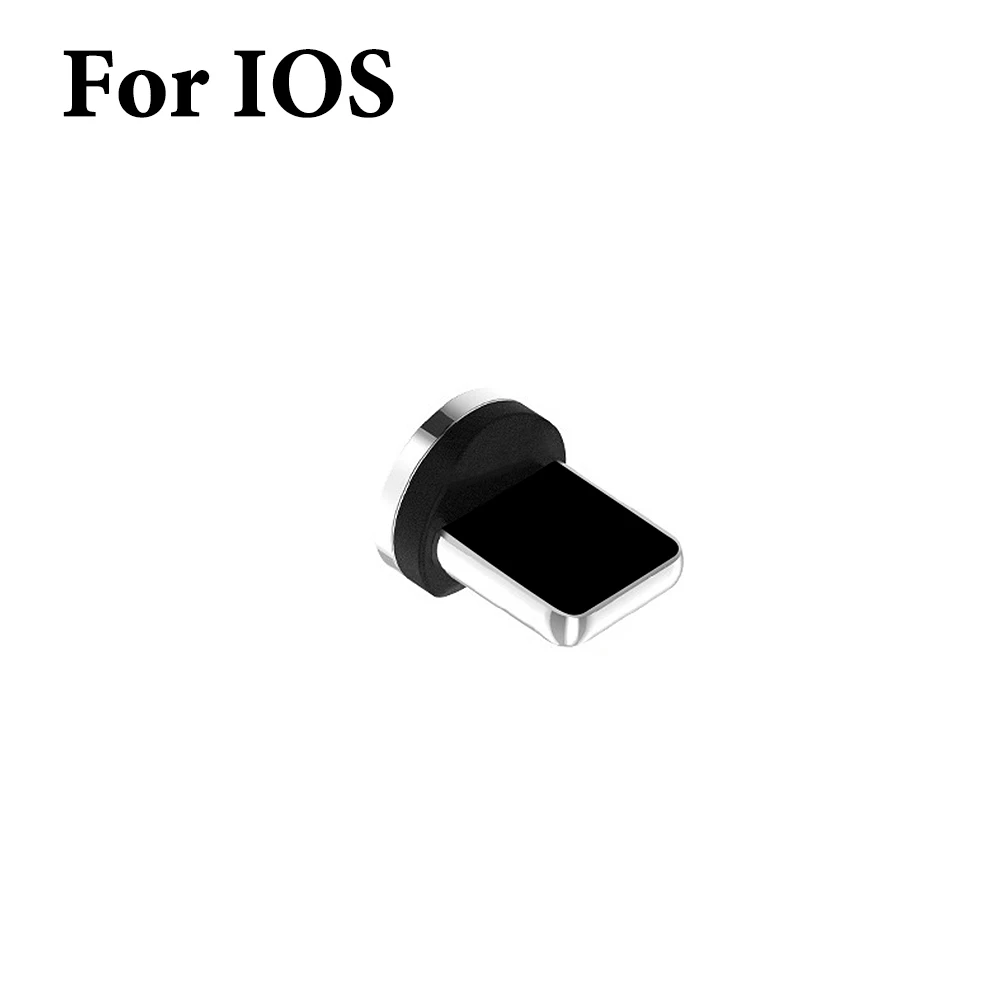 3A Быстрая зарядка Магнитная линия передачи данных Micro usb type-C для iOS зарядный чехол для проводов зарядный шнур диск Kabel телефонная линия питания - Цвет: 52268-iOS