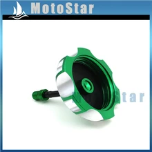 Зеленый газа топливного бака Кепки для Kawasaki KX450F 2006 2007 2008 2009 2010 2011 2012 2013 мотоцикла Dirt Pit Bike