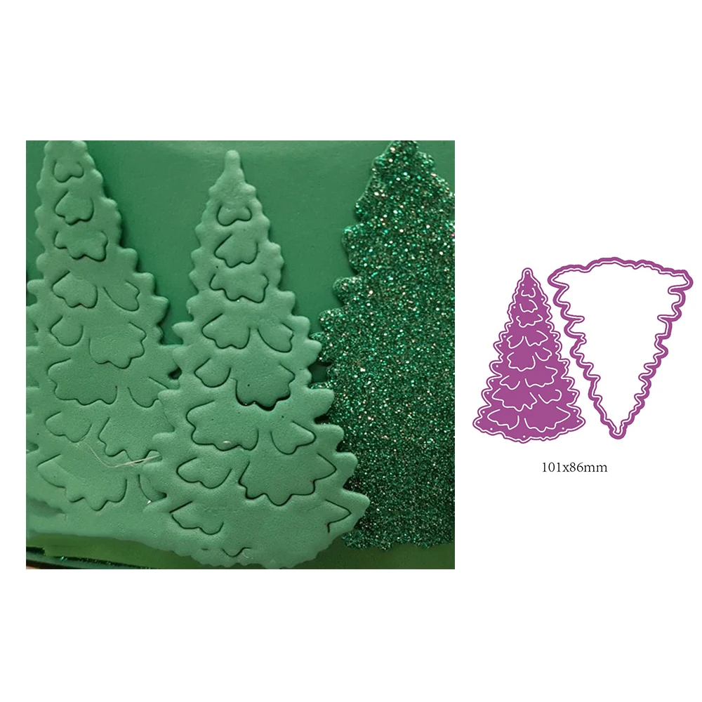 Рождественская елка Рождественские штампы Скрапбукинг Новое поступление металлический Трафаретный вырубной Штамп вложенные умирает вырезать Alina Craft магазин товаров для рукоделия пресс-форм