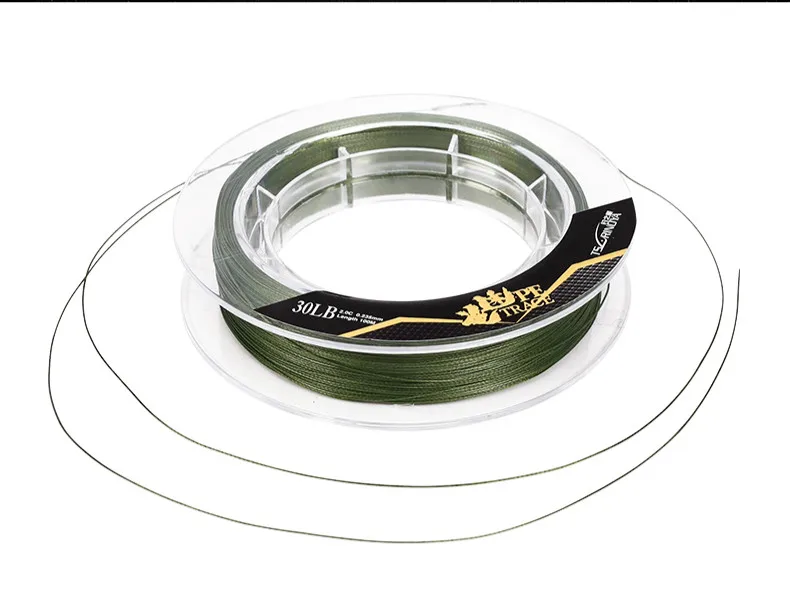 Linha de pesca 8 Stand Multifilament Trançada