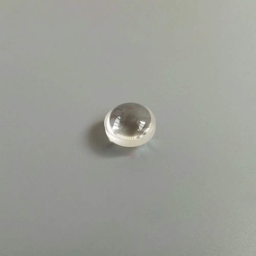 Двойная выпуклая линза диаметр 18 мм фокусное расстояние 13 мм K9 материал оптический эксперимент обработка на заказ