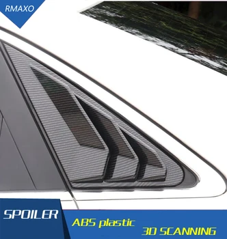 

For Audi A4 2016-2018 Sedan ABS Rear Door Window shades Louver Frame Window Sill Molding Cover Sticker Trim