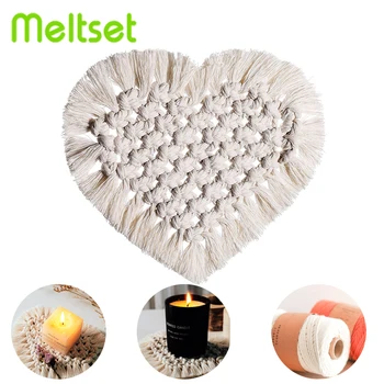 

Hand Woven Table Mat Anti-scalding Insulation Coaster Non-slip Coffee Cup Mats Table Place Mat Bohemia Style Pad Home Decoration