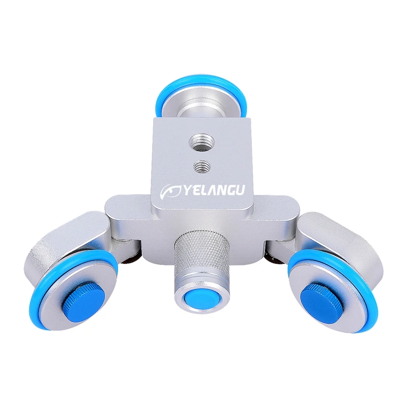 FFYY-Yelangu L3 интеллигентая(ый) электрическая тележка для видеосъемки 3-х колесный шкив автомобиля глайдтрек с коротким и широким подолом для Dslr Камера видеокамера S