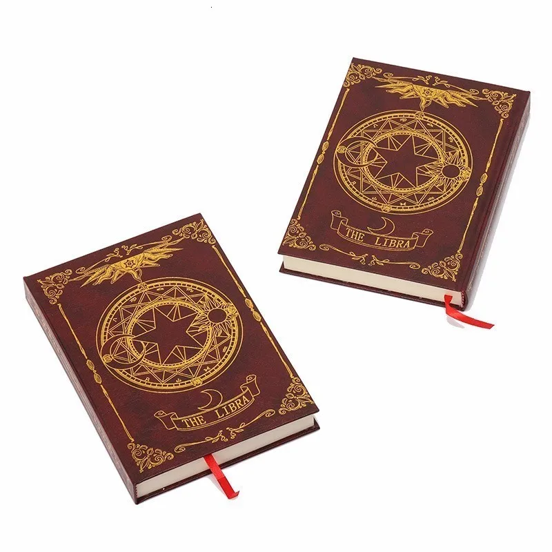 Аниме Cardcaptor Sakura notebook Captor Sakura CERBERUS Clow Libra узор звезда Clow Magic notebook дневник для друга подарок
