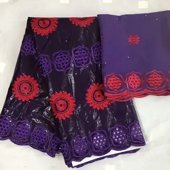 

bazin riche brocade 2019 nouveau tissu african purple guinea brocade fabrics latest cotton dey lace fabric 5+2yards/lo