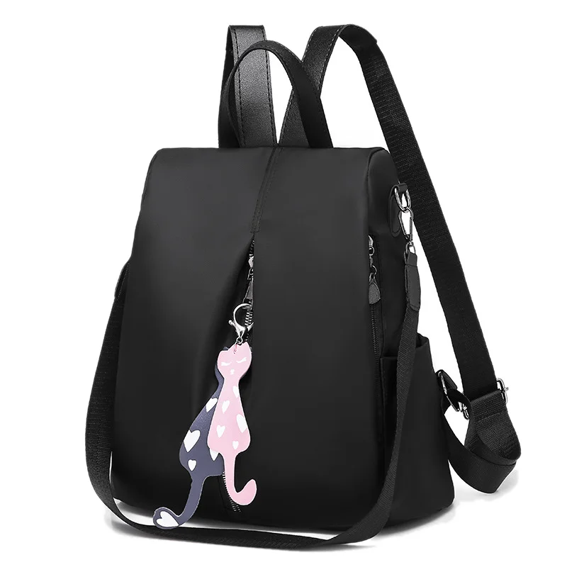 

Korean Version Of the Tide Wild Fashion Oxford Cloth Mother Bag Student Bag Ladies Small Backpack