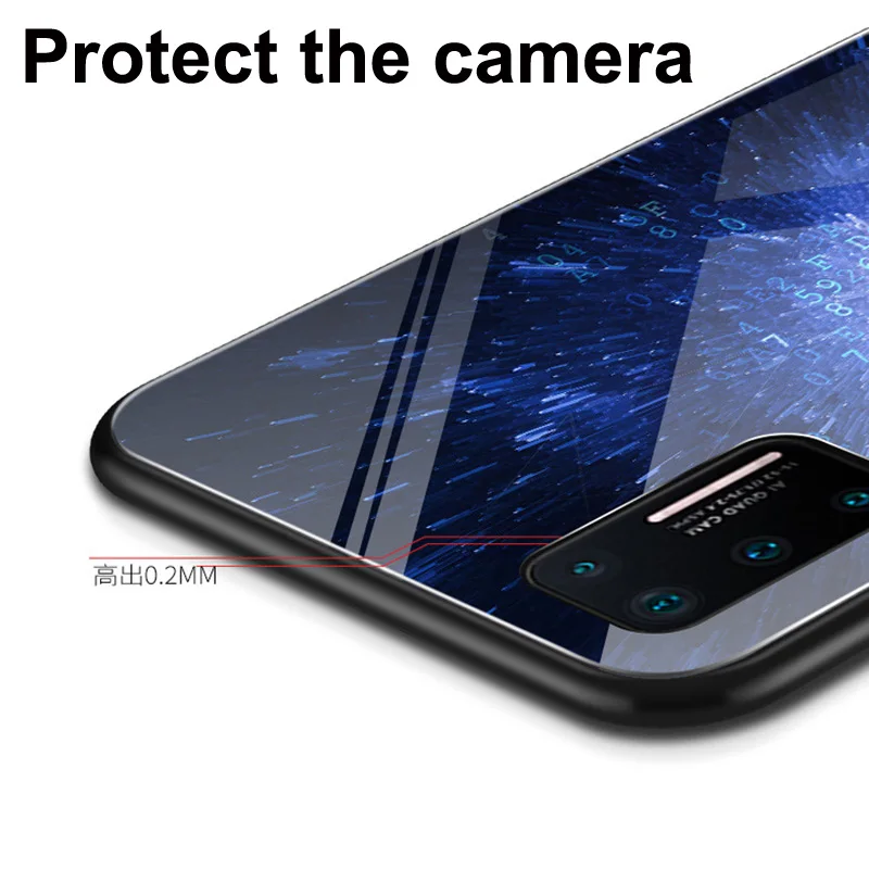 Закаленное стекло Жесткий чехол s для Smartisan Nut Pro 3 чехол звездная звезда Глянцевая задняя панель Крышка для Smartisan Nut Pro 3 Pro3 чехол для телефона