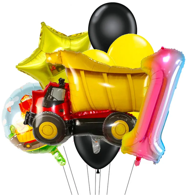 Воздушный шар для дня рождения с 32-дюймовым номером balony украшения детский душ
