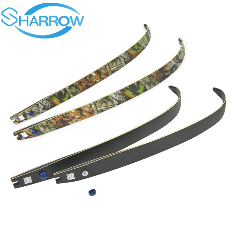 

JUNXINGF166 30-55lbs ILF Recurve Bow Limbs H21 64" Limb For Archery Training Shooting Practice Hunting Camping