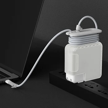 

3 In 1 For Apple Notebook Power Cord Winder For Macbook Pro Computer Power Charger Protective Case