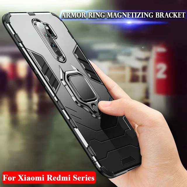 Pancerz dla Redmi Note 8 9 10 Pro Max 8A 8T 9A 9C 9S 10S obudowa telefonu dla Xiaomi Mi 10 Lite 10T POCO X3 NFC M3 F3 F2 Pro F1 2