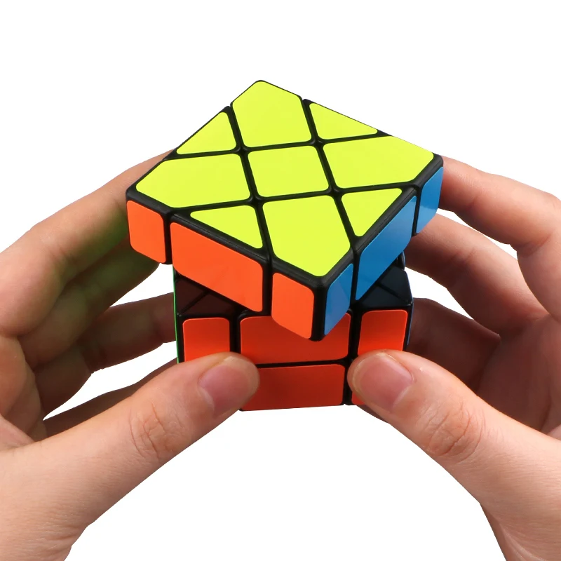 QiYi Fisher Cube 3x3x3 скорость для шаров волшебная игрушка антистрессовый куб головоломка красочный Neo Cubo Magico образование детей магнитная игрушка