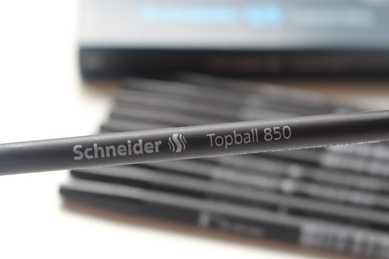 Schneider Topball 850 Black 0.5 mm Rollerball Refills - 2/pk