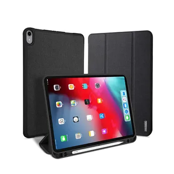 

For iPad 10.2 2019 7th Generation Case PU Leather Smart Case for iPad Pro 11 Case Soft TPU Back Cover with ipad Pencil Holder