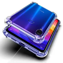 Противоударный силиконовый чехол для телефона для Xiaomi Redmi Note 7 8 5 6 iPad PRO A3 A2 Lite 7 7A K20 PRO Чехол прозрачный защитный чехол-накладка