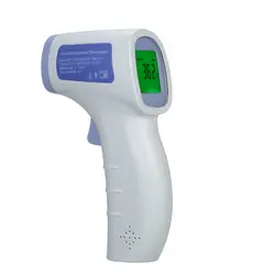 Цифровой ИК инфракрасный высокая температура тела термометр для взрослых детей лоб термометр пистолет для малышей, детей и взрослых